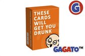 These Cards Will Get You Drunk - (Deel I) - Kaartspel - Drankspel - Spellen voor Volwassenen - Set Kaarten
