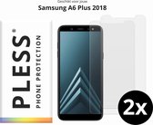 Samsung A6 Plus 2018 Screenprotector Glas - 2x - Pless®