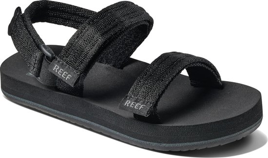 Slippers unisexes convertibles Reef Little Ahi - Noir - Taille 19.20