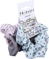 Friends Haar Accessoires Scrunchies 3 stuks
