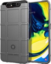 Voor Galaxy A80 Volledige dekking schokbestendige TPU Case (grijs)