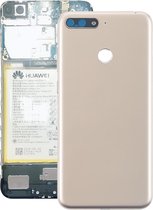 Achterklep met zijtoetsen voor Huawei Y6 (2018) (goud)
