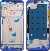 Front Behuizing LCD Frame Bezel Plate voor Xiaomi Redmi K30 5G (Blauw)