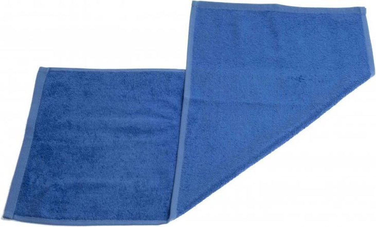 3 Stuks Blauw Gastendoek Handdoek, Extra zacht en beter vocht absorberend. Extra grote maat 30x70cm