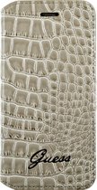 Guess booklet tasje Croco - beige - voor Apple  iPhone 6/6S