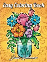 Easy Coloring Book - Jade Summer - Kleurboek voor volwassenen