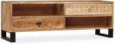 Medina Tv-meubel 120x30x40 cm massief mangohout