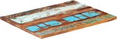 Medina Tafelblad rechthoekig 25-27 mm 70x90 cm massief gerecycled hout