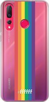 6F hoesje - geschikt voor Huawei P30 Lite -  Transparant TPU Case - #LGBT - Vertical #ffffff