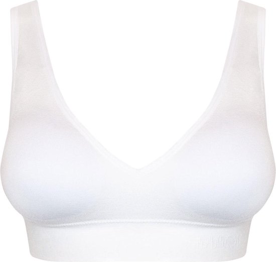MAGIC Bodyfashion Soutien - Gorge Plongeant Comfort White Femme - Taille XL