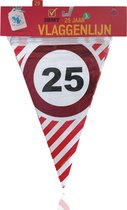3BMT® Vlaggenlijn verjaardag 25 jaar - 3 meter