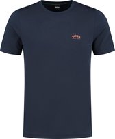 Hugo Boss T-shirt - Mannen - Donker blauw/Oranje