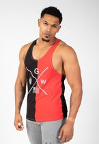 Gorilla Wear Sterling Tank Top - Zwart/Rood - L