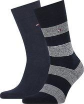 Tommy Hilfiger Rugby Sock 2P Heren Sokken - Maat 43/46