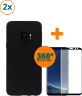 Fooniq Telefoonhoesje - Back Cover - Geschikt Voor Samsung Galaxy S9+ - Zwart