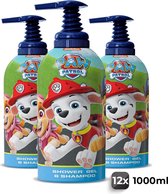 Paw Patrol Marshall XL Shampoo & Douchegel - Voordeelverpakking 12 Stuks