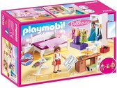 PLAYMOBIL Dollhouse Slaapkamer met mode ontwerphoek - 70208