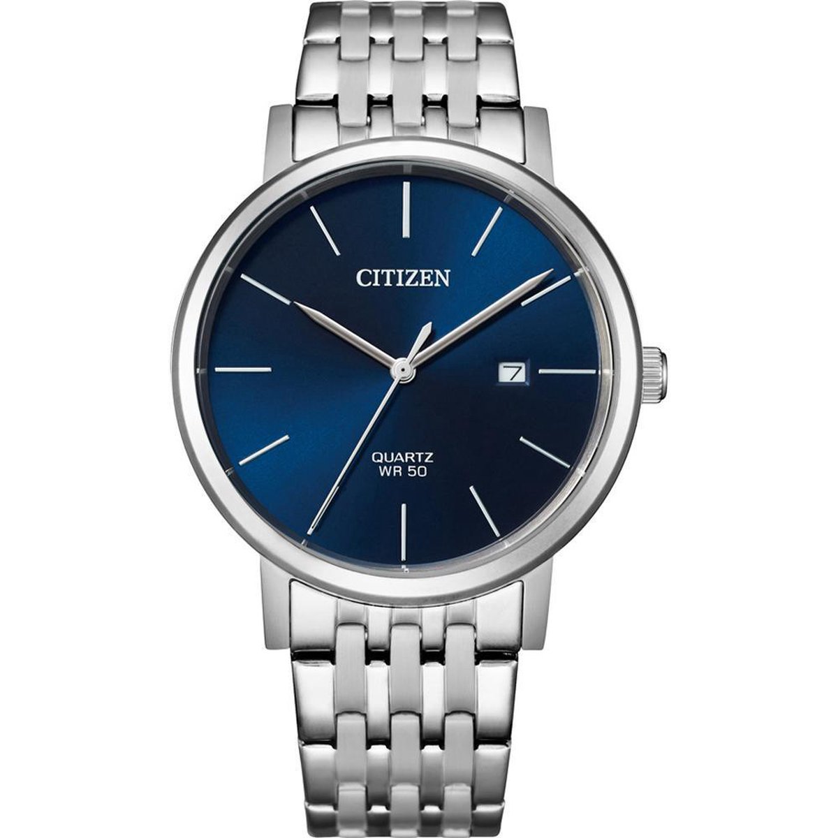 Citizen Horloge - Citizen heren horloge - Zilver - diameter 40.5 mm - roestvrij staal