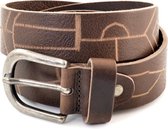jamkaReD Damesriem Exclusieve 1872 - Bruin - 85 cm
