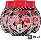 Minnie Shampoo & Bathgel - Voordeelverpakking 3 Stuks