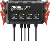 NOCO Genius 2x4 - Chargeur de batterie quadruple 6V / 12V - Chargeur d'entretien - 8A
