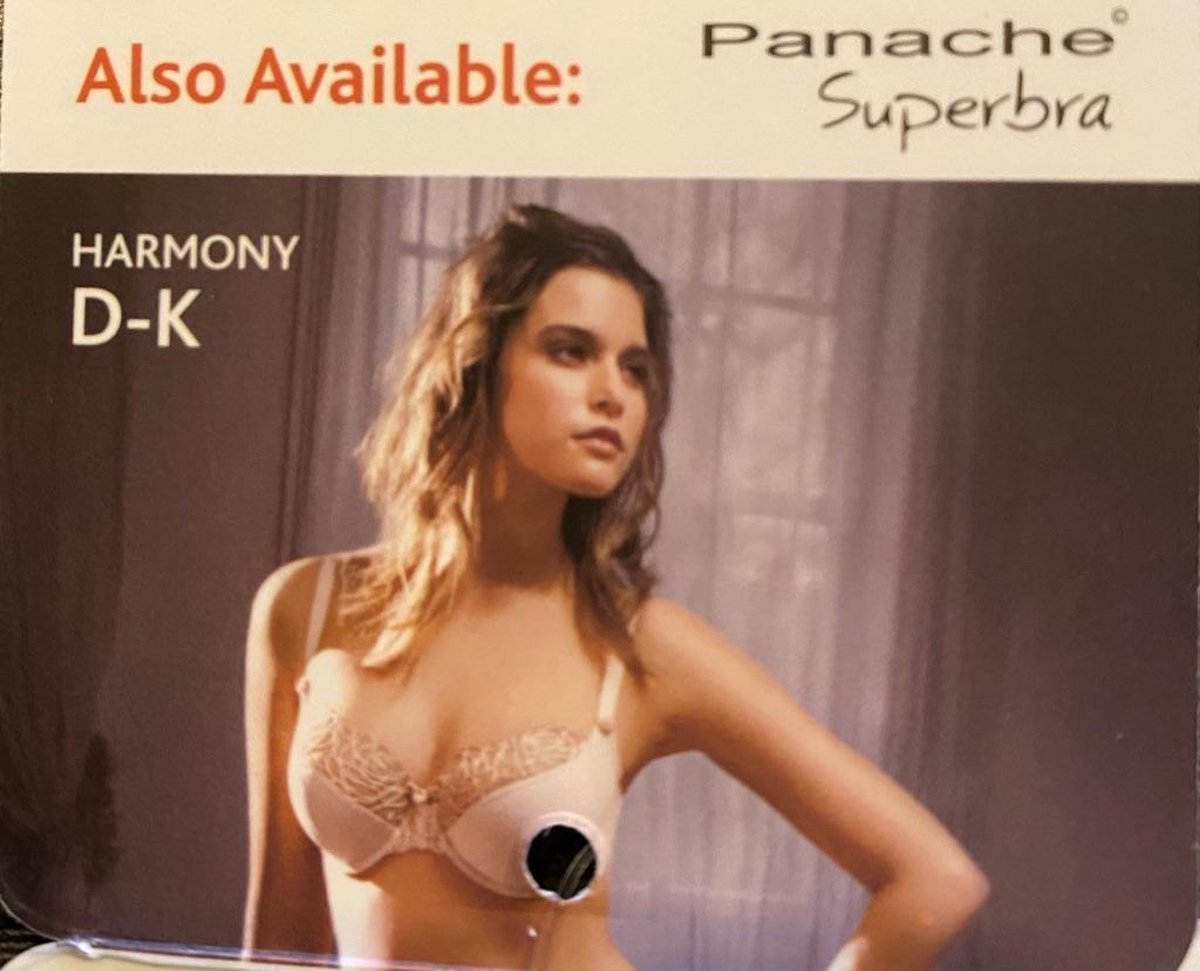 Panache Superbra Lingerie Harmony BH - underwired balconnet bra - wit - maat H95