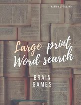 Large Print Word Search