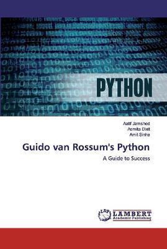 Guido van Rossum's Python | 9786202517843 | Aatif Jamshed | Boeken | bol