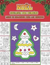 Noel couleur par numero livre de coloriage pour les enfants