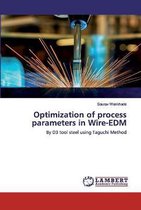 Optimization of process parameters in Wire-EDM