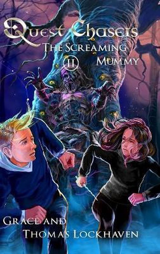 Quest Chasers-The Screaming Mummy (Book 2) - cover