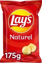Lay's chips naturel 175 gr Doos 8 Zakken