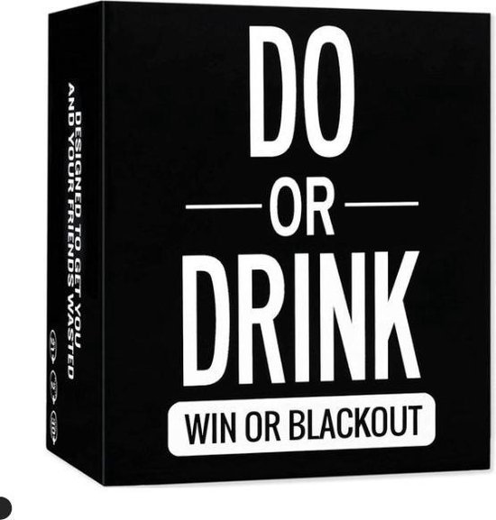 Thumbnail van een extra afbeelding van het spel Do or drink party game - drink spel - drank spel