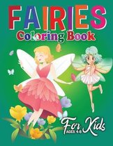 Fairies Coloring Book for Kids Ages 4-8