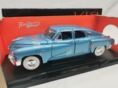 Tucker Torpedo 1948 Blauw Metallic 1-18 Lucky Diecast