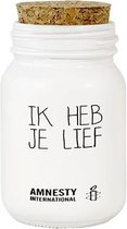 SOJAKAARS - IK HEB JE LIEF - GEUR: FRESH COTTON