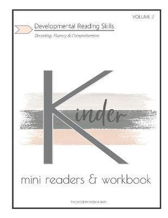 Kinder Developmental Reading Skills Workbook - cover