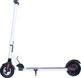 ROLLZONE Â® ES02, elektrische step - 250 watt motor en lithium accu - wit - Opvouwbaar