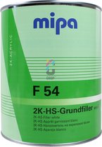 MIPA F54 2K-HS-Grundierfiller - Primer - 4 liter - Wit