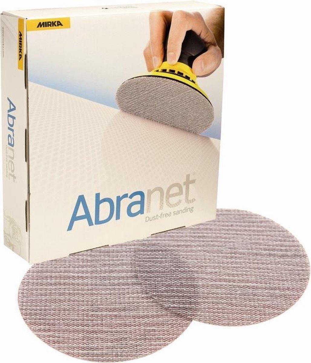MIRKA Abranet Schuurschijven 90mm - P80