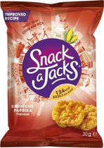 Snack A Jacks Tussendoortje - Barbecue Paprika - 8 stuks x 23 gram