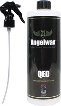 Angelwax QED Exterior Detailspray 500ml - unieke formule voegt een extra beschermende laag bovenop uw bestaande wax of coating om zo het glanzende en beschermende resultaat van uw