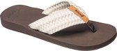 Reef Cushion Threads Dames Slippers - Wit - Maat 42.5