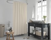 Zethome - Douchegordijn 180x200 cm - Polyester - Waterdicht - Shower Curtain - Licht Ecru