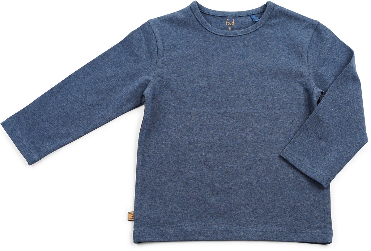 Frogs and Dogs - Shirt Mini - Navy Blauw - Maat 104 - Jongens
