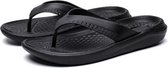 Lichtgewicht en comfortabele draagbare strandschoenen slippers voor heren (kleur: zwart maat: 46)