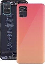 Originele batterij achterkant voor Galaxy A51 (roze)