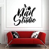 Nail Studio Window PVC gesneden stickers