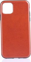 Crazy Horse Texture TPU beschermhoes voor iPhone 11 (bruin)