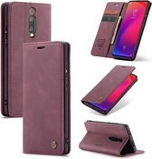 CaseMe-013 Multifunctionele Retro Frosted Horizontale Flip Leren Case met Kaartsleuf & Houder & Portemonnee Voor Geschikt voor Xiaomi Mi 9T Pro / Redmi K20 Pro / Geschikt voor Xiao